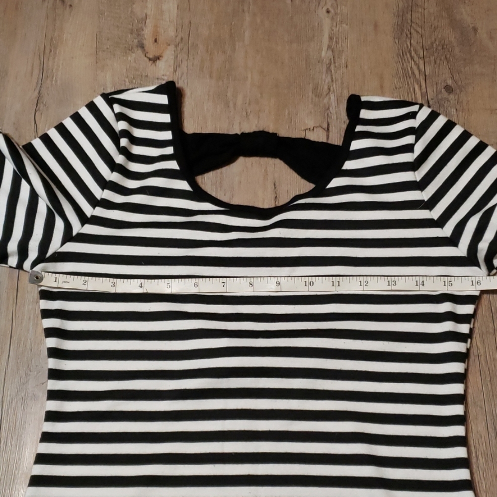 Striped mini dress - Picture 3 of 6